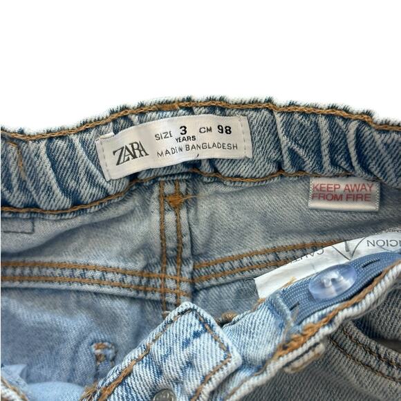 ZARA Kids Light Denim Jeans 3y - Picture 3 of 5